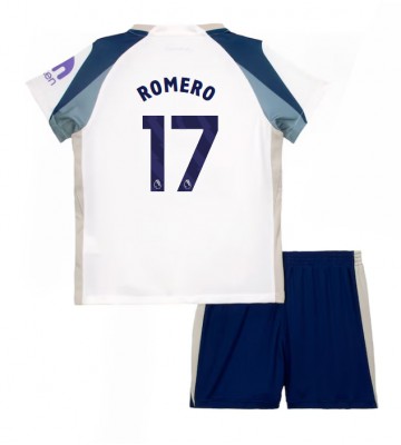 Tottenham Hotspur Cristian Romero #17 Hjemmebanetrøje Børn 2025-26 Kortærmet (+ Korte bukser)
